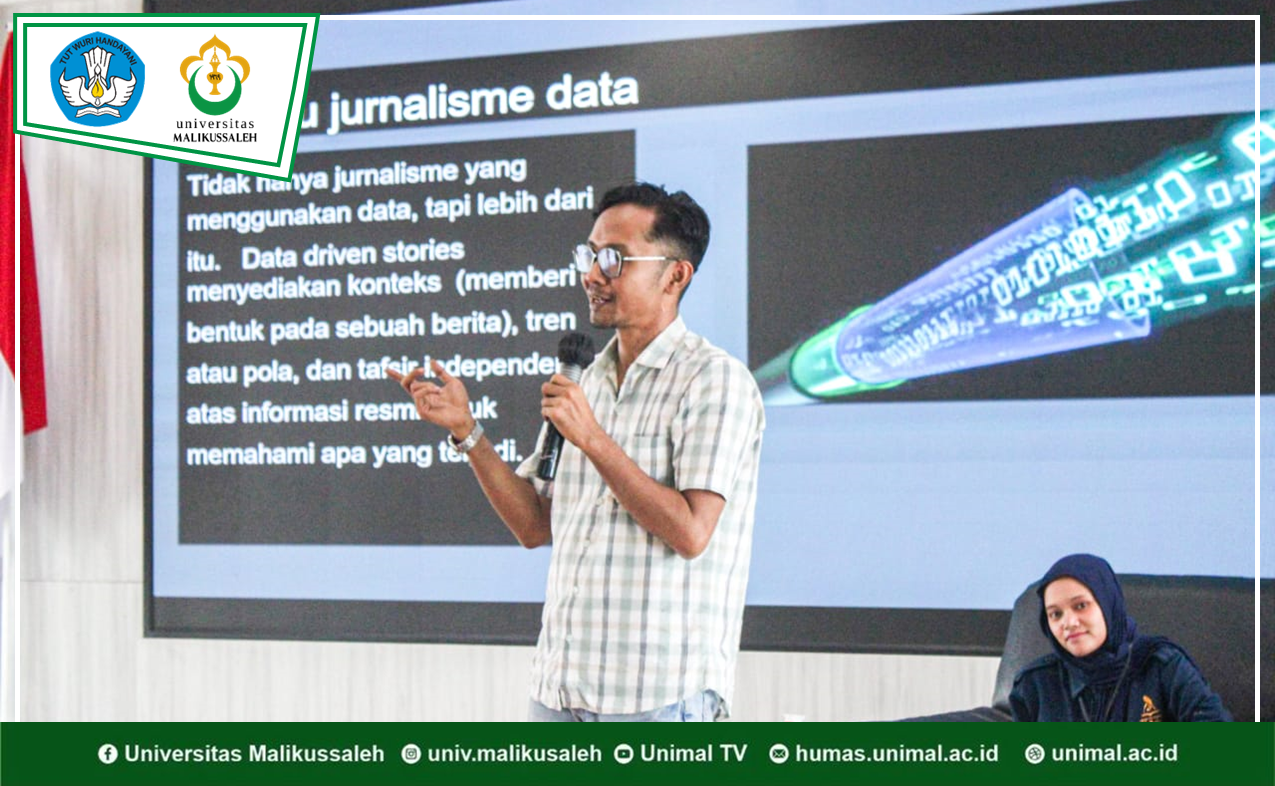 Dosen Ilkom Unimal Ceramah di UIN Sultanah Nahrasiyah (SUNA)